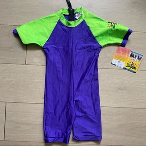 Radicool Skins Blue Body Rash Guard - 8 - NWT